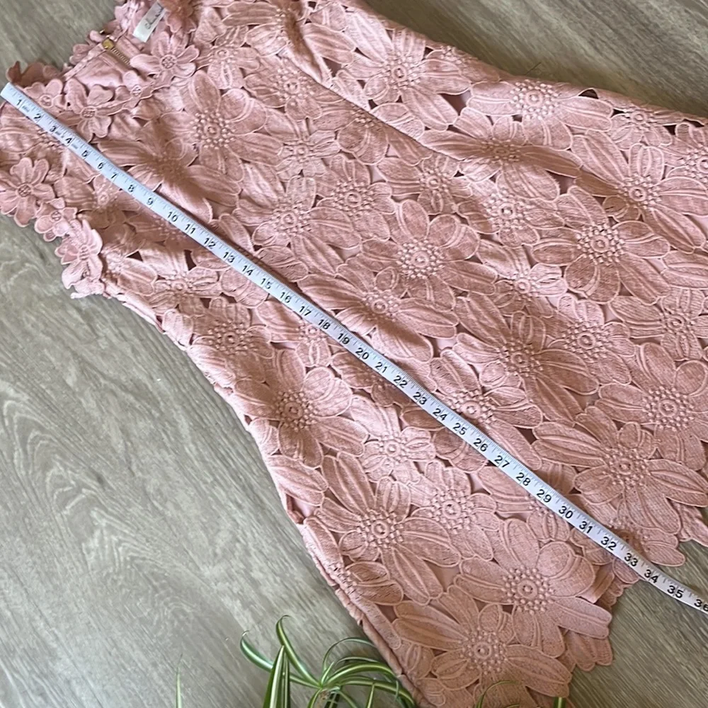 SOLD Chicwish Pink Lace Dress, Size L - Picture 2 of 10